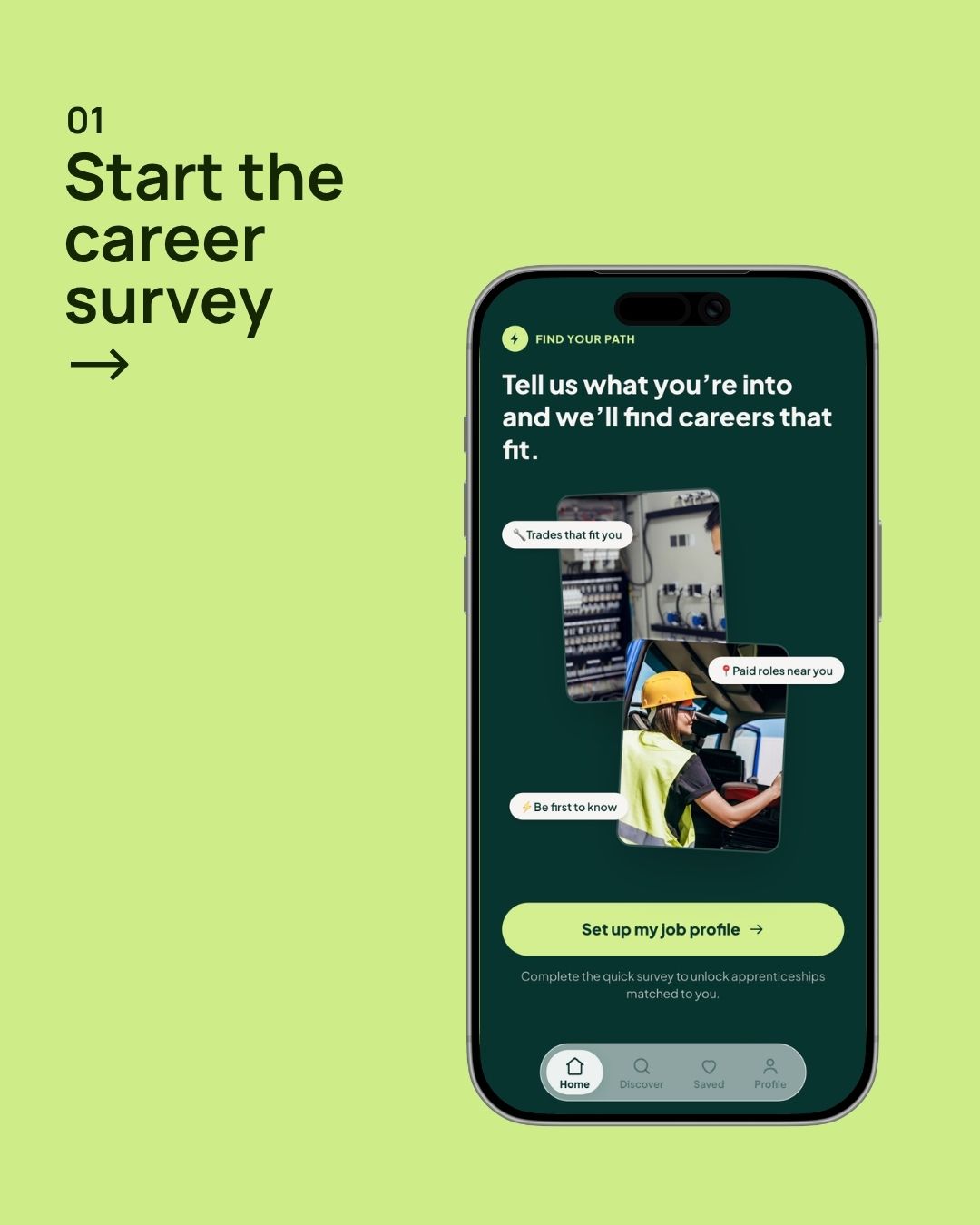 01 Start the career survey