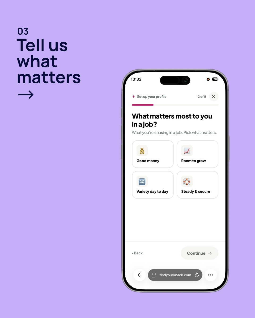 03 Tell us what matters