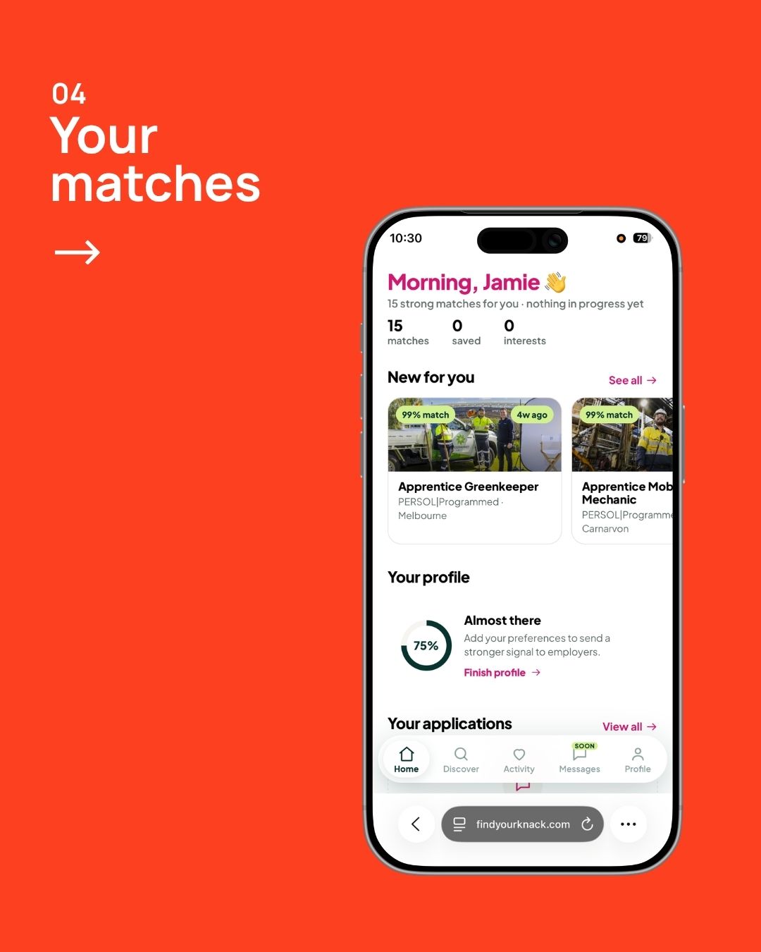 04 Your matches