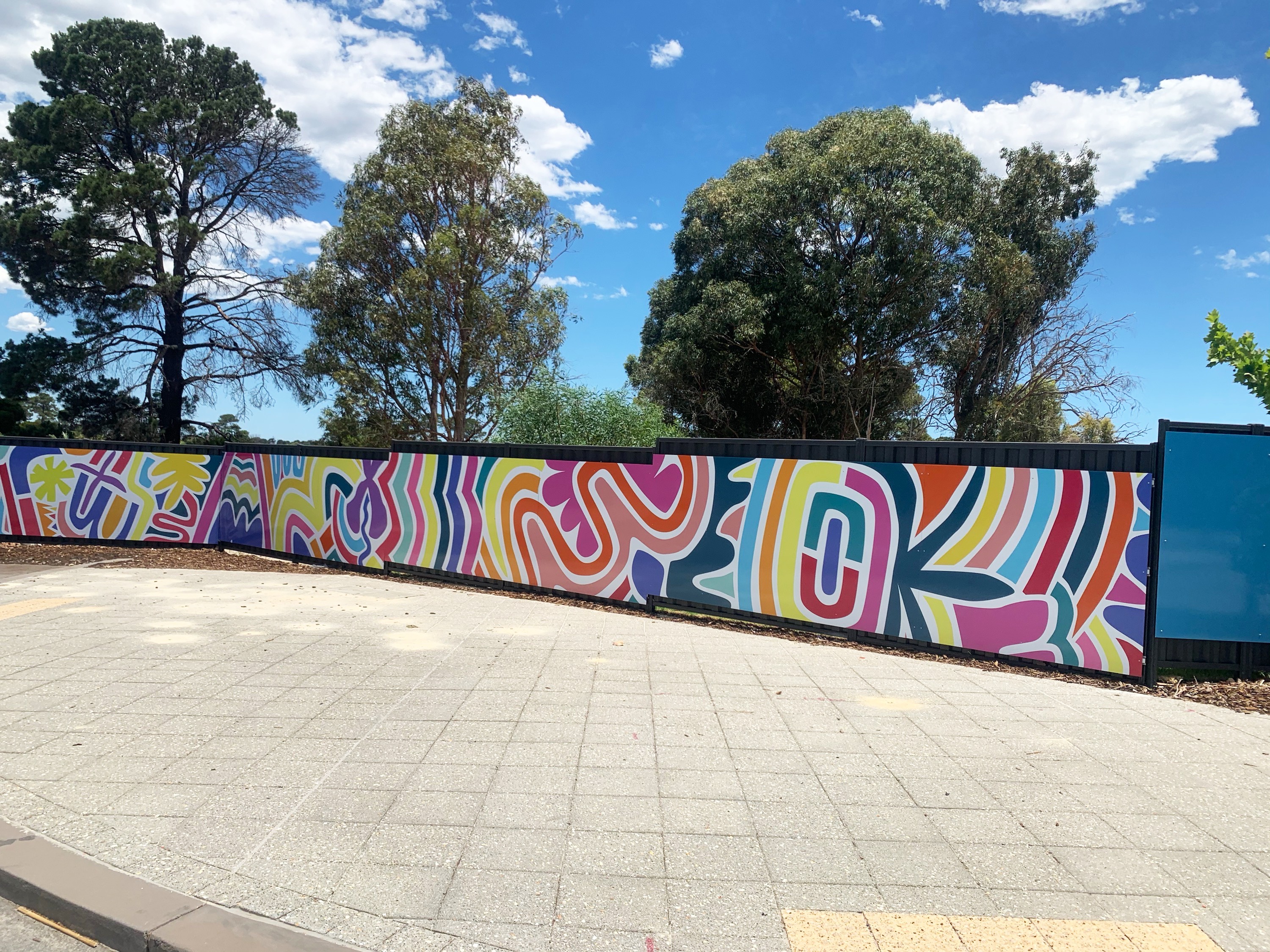 Parkway Artway mural illustration